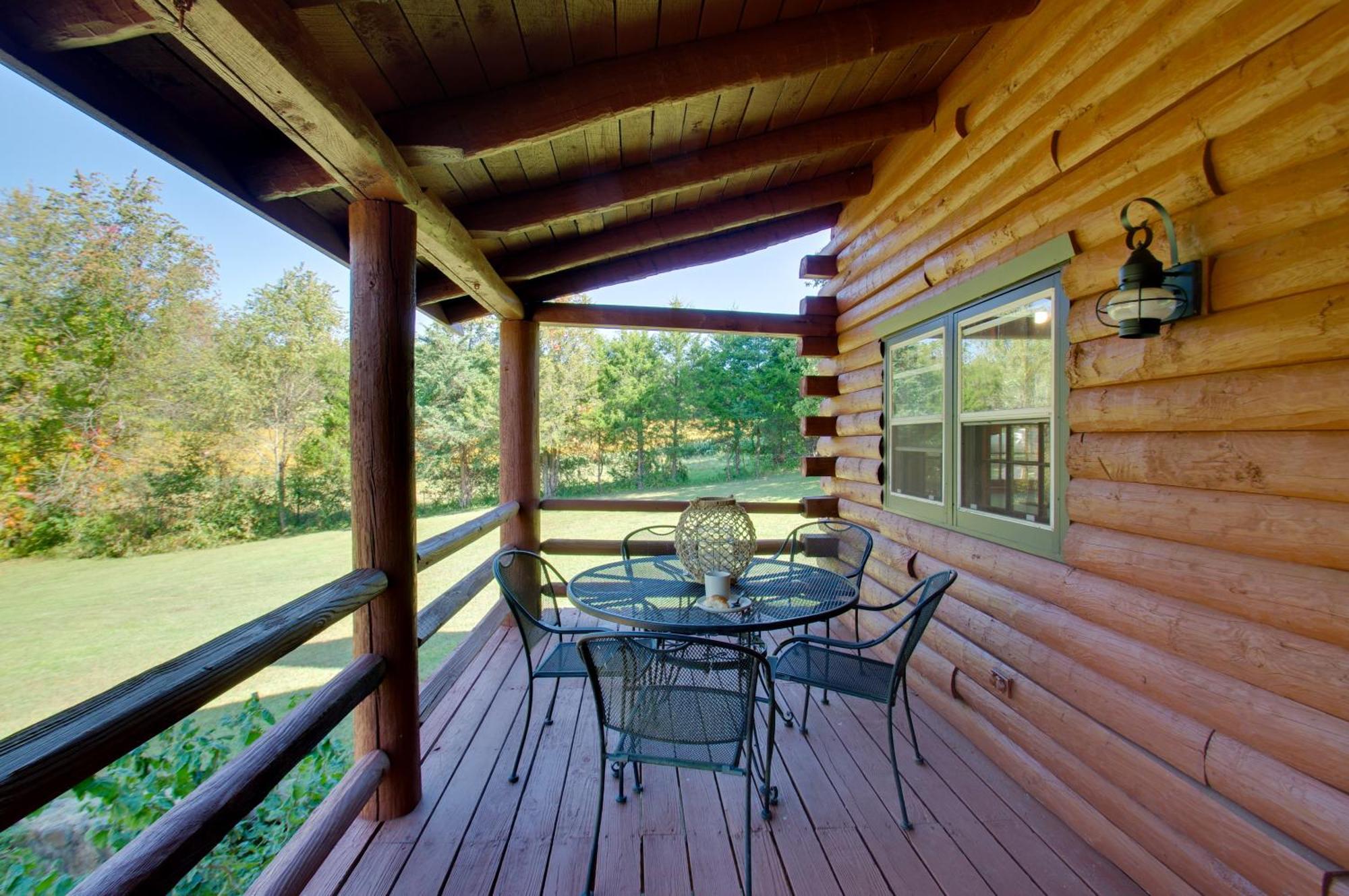 Cozy Log Cabin Getaway With Fire Pit And 3 Acres! Ruckersville Exterior photo
